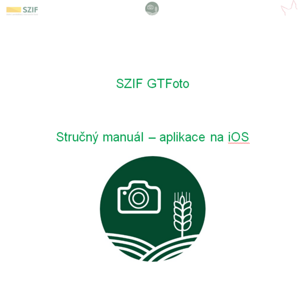 Stručný manuál - aplikace na iOS